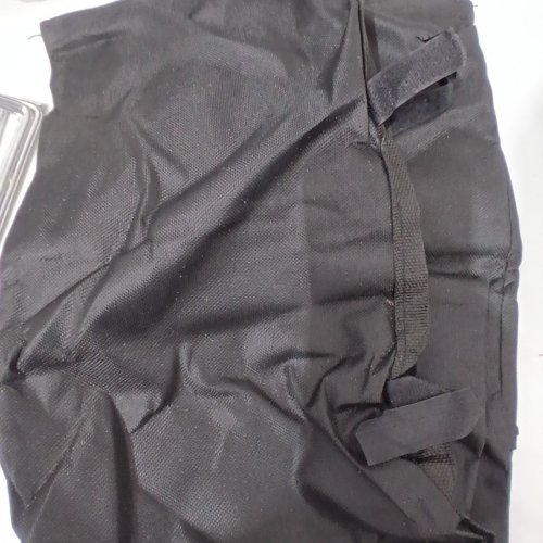 VEVOR POP UP WATERPROOF CANOPY TENT SILVER COASTED TARP WITH PORTABLE ROLLER BAG AND 4-SANDBAGS - 10FT X 10FT - WHITE (MODEL: AF5.1) image 3