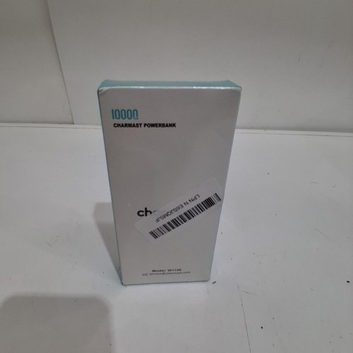 CHARMAST POWER BANK WITH BUILT IN CABLES - 10000 MAH - 5 3/4" - BLACK (MODEL: W1148) image 2
