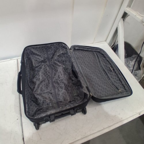 WILSONS LEATHER ROLLING SUITCASE - 20" - BLACK image 5