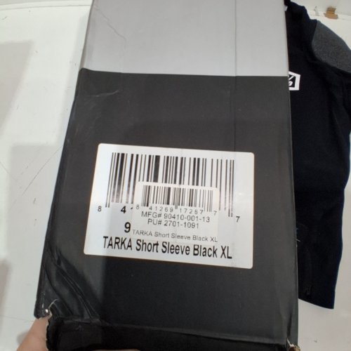 TARKA SHORT SLEEVE UPPER BODY PROTECTIVE PADDED SHIRT - EXTRA LARGE - BLACK - (MODEL: 90410-001-13/2701-1091) image 2