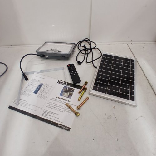 ICOFRU LED SOLAR FLOOD LIGHT - 100W - 6500 K - WHITE image 3