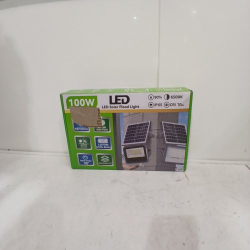 ICOFRU LED SOLAR FLOOD LIGHT - 100W - 6500 K - WHITE image 5