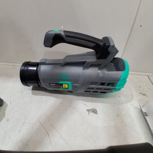LITHELI 40V CORDLESS LEAF BLOWER WITH 2.0AH BATTERY & CHARGER - VARIABLE SPEED CONTROL, MAX 85MPH, 350CFM AXIAL BLOWER (MODEL: D07101550) image 6