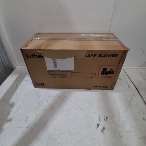 LITHELI 40V CORDLESS LEAF BLOWER WITH 2.0AH BATTERY & CHARGER - VARIABLE SPEED CONTROL, MAX 85MPH, 350CFM AXIAL BLOWER (MODEL: D07101550) image 7