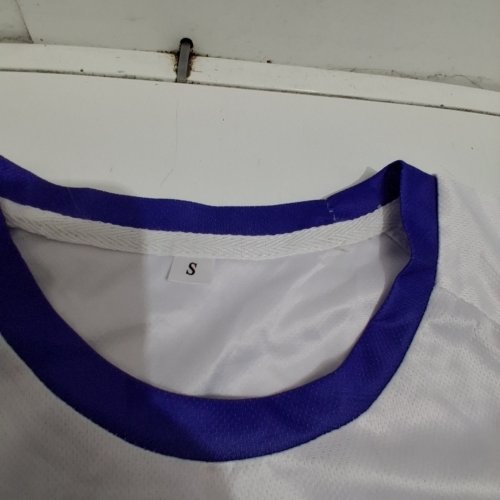 MEN'S BOSNIA AND HERZEGOVINA NATIONAL SOCCER TEAM AWAY JERSEY- SMALL - WHITE / BLUE image 2