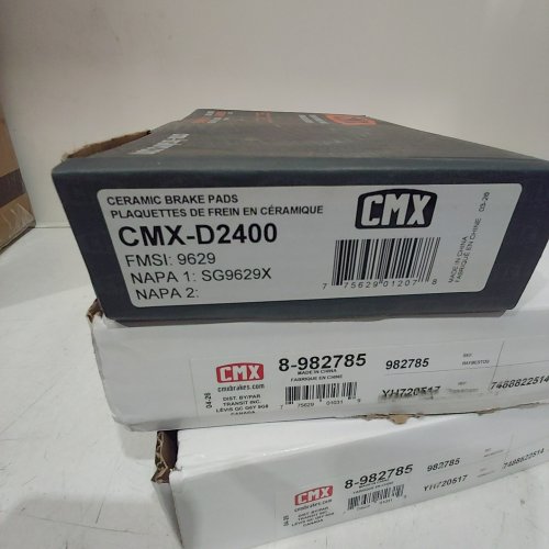CMX CERAMIC FRONT DISC BRAKE ROTORS AND BRAKE PADS - FOR HYUNDAI ELANTRA MODELS (MODEL: CMX-D2400/8-982785) image 3