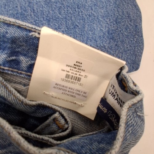 CITIZENS OF HUMANITY AYLA BAGGY JEANS - 23 - BLUE (STYLE: 2053B-3025) image 2
