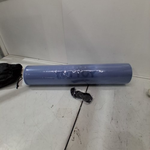 YOTTOY EXTRA THICK YOGA MAT WITH BAG - 1/2" X 32" X 72" - BLUE (MODEL: S80-BLUE) image 2