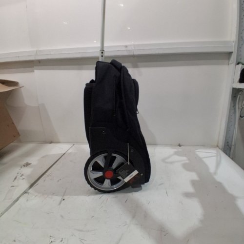 YH&GS WATERPROOF WHEELED BUSINESS BACKPACK ROLLING SUITCASE - 52L - BLACK image 4