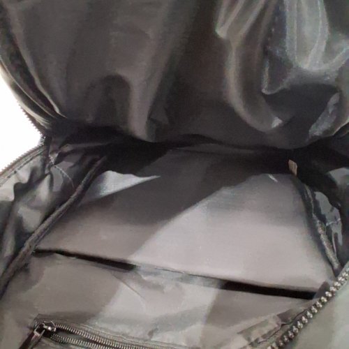 LIGHTWEIGHT QUILTED BACPACK WITH LAPTOP SLEEVE - BLACK (MODEL:2091517) image 5