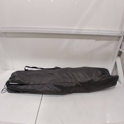 EXTRA WIDE PORTABLE CAMPING COT WITH CARRY BAG - 550LBS CAPACITY - 75" X 28" X 21" - BLACK image 4