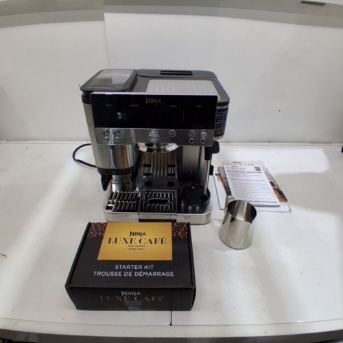 NINJA LUXE CAFÉ SIGNATURE SERIES 3-IN-1 ESPRESSO, COFFEE AND COLD BREW MACHINE - SILVER/BLACK (MODEL: ES655CCO) image 4