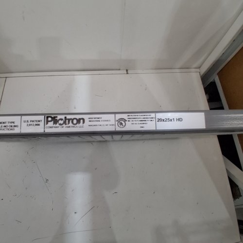 7PK PLIOTRON WASHABLE ALUMINUM ELECTROSTATIC AIR FILTER - 20" X 25" X 1" - SILVER image 2