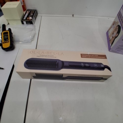 OLLA BELLA PROFESSIONAL HOT COMB - AC100-240 V 50/60HZ 30W - BLACK (MODEL: OB-HCB-BK) image 5