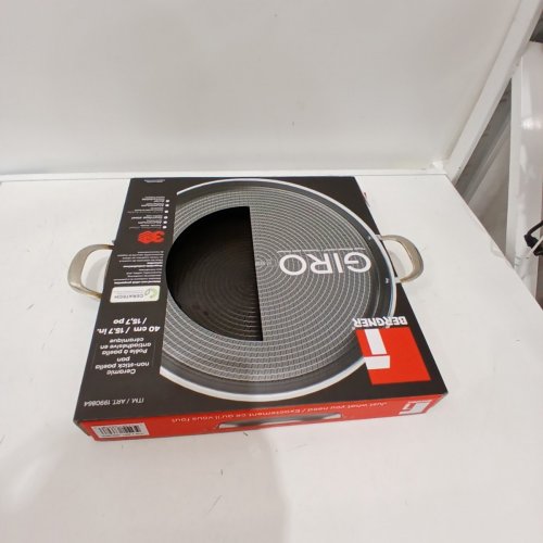BERGNER CERAMIC NON-STICK PAELLA PAN - 15.7" - BLACK (ITEM: 1990864) image 4
