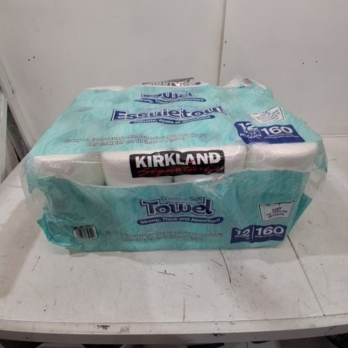 12PK PAPER TOWEL ROLLES - 2-PLY - WHITE (MODEL: 580517) image 2