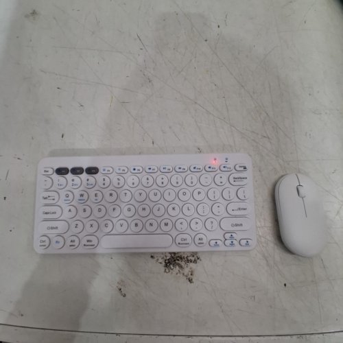 2PC WIRELESS 75% COMPACT KEYBOARD MOUSE COMBO - WHITE (MODEL: KM902) image 4