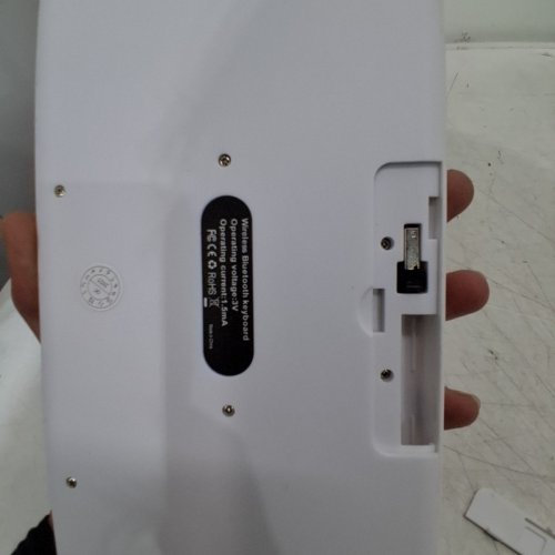 2PC WIRELESS 75% COMPACT KEYBOARD MOUSE COMBO - WHITE (MODEL: KM902) image 5