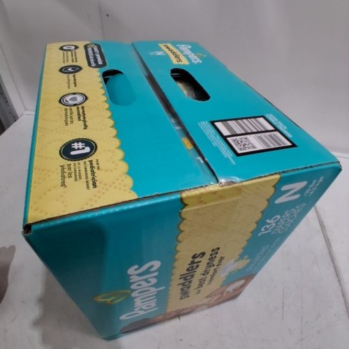 136PK PAMPERS SWADDLERS DIAPERS - NEWBORN SIZE image 3