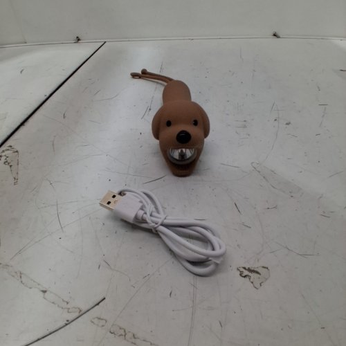 SILICONE ANIMAL-SHAPED DOG FLASHLIGHT - BROWN image 2