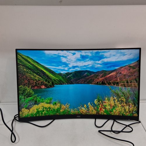 AOC CURVED FRAMELESS GAMING MONITOR -32" - 2K QHD 1500R CURVED VA, 180HZ, 0.5MS RESPONSE TIME, 2X DISPLAY PORT, 2X HDMI - (MODEL:CQ32G4VE) image 7
