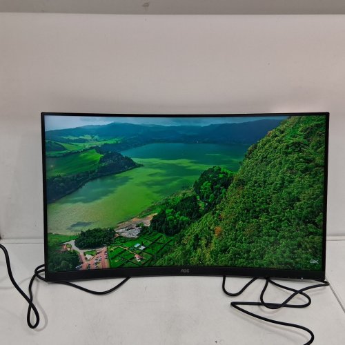 AOC CURVED FRAMELESS GAMING MONITOR -32" - 2K QHD 1500R CURVED VA, 180HZ, 0.5MS RESPONSE TIME, 2X DISPLAY PORT, 2X HDMI - (MODEL:CQ32G4VE) image 8