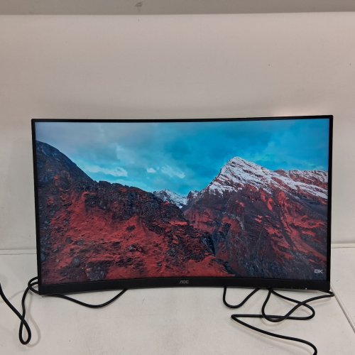 AOC CURVED FRAMELESS GAMING MONITOR -32" - 2K QHD 1500R CURVED VA, 180HZ, 0.5MS RESPONSE TIME, 2X DISPLAY PORT, 2X HDMI - (MODEL:CQ32G4VE) image 9