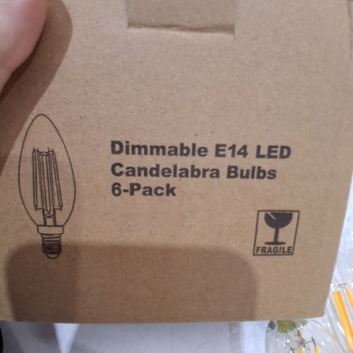 DIMMABLE LED CANDELABRA E14 BULBS - 2700 K - WARM WHITE image 2