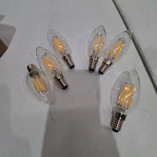 DIMMABLE LED CANDELABRA E14 BULBS - 2700 K - WARM WHITE image 3