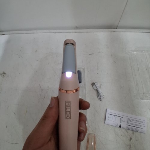 IRILEKI ELECTRIC CALLUS REMOVER WITH LIGHT FOR FEET - PINK - (MODEL:SF-5001) image 2