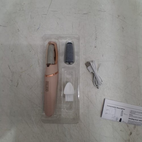 IRILEKI ELECTRIC CALLUS REMOVER WITH LIGHT FOR FEET - PINK - (MODEL:SF-5001) image 3