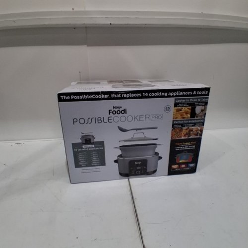 NINJA FOODI POSSIBLE COOKER MULTI-COOKER WITH GLASS LID, NON-STICK & OVEN SAFE - 8.5 QT, 1200W, 120 V - GRAY (MODEL: MC1000SP) image 6