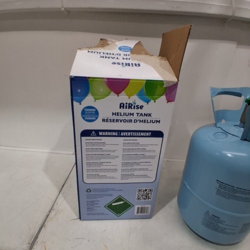 AIRISE PORTABLE HELIUM TANK - STANDARD - BLUE (MODEL: AR-30) image 5