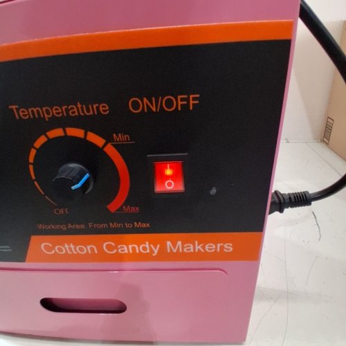 COMMERCIAL XL COTTON CANDY MAKER MACHINE - PINK/BLACK (MODEL: MHTJJPZY01) image 3