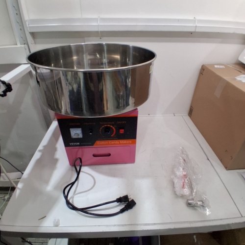 COMMERCIAL XL COTTON CANDY MAKER MACHINE - PINK/BLACK (MODEL: MHTJJPZY01) image 4
