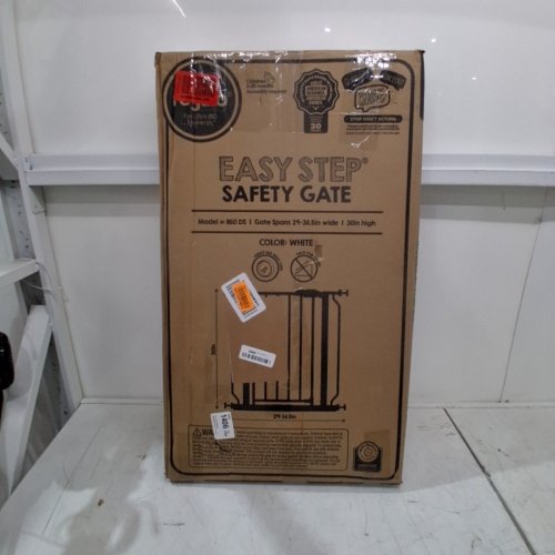 REGALO EASY STEP SAFETY GATE - 29"- 38.5" - WHITE (MODEL : 1160-DS) image 5