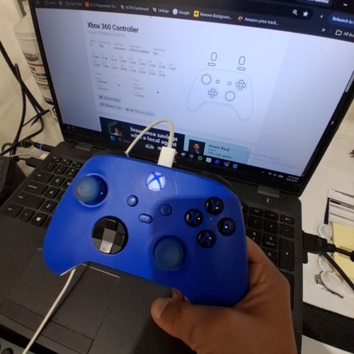 XBOX ONE CORE CONTROLLER - SHOCK BLUE image 2
