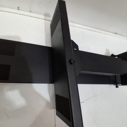 STEEL SUPPORT SURFACE LADDER LEVELER AND STABILIZER - 30" L X 11.5"-18" H - BLACK (MODEL: ZD-29) image 3