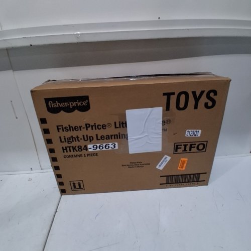 FISHER-PRICE LITTLE PEOPLE TODDLER TOY LIGHT-UP LEARNING GARAGE PLAYSET WITH SMART STAGES, CAR, & RAMP - AGES 1+ - (MODEL: HLV87) image 3