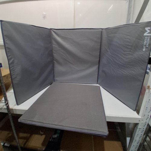 2PK MELIUSLY FOLDING MATTRESS SUPPORT BOARD - TWIN XL - 38" X 79" - GRAY (MODEL: BKBTXL01_X2) image 2