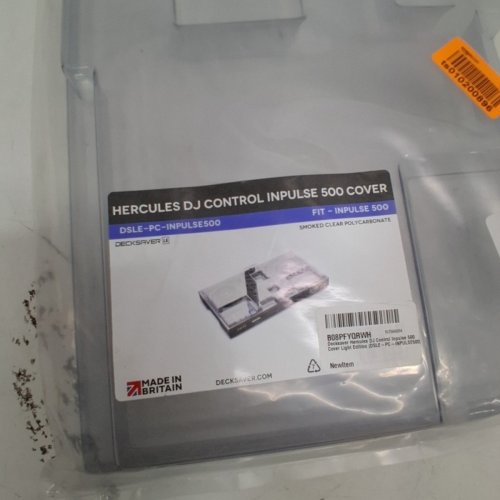 HERCULES DJCONTROL cover - fits djcontrol INPULSE 500 - clear image 3