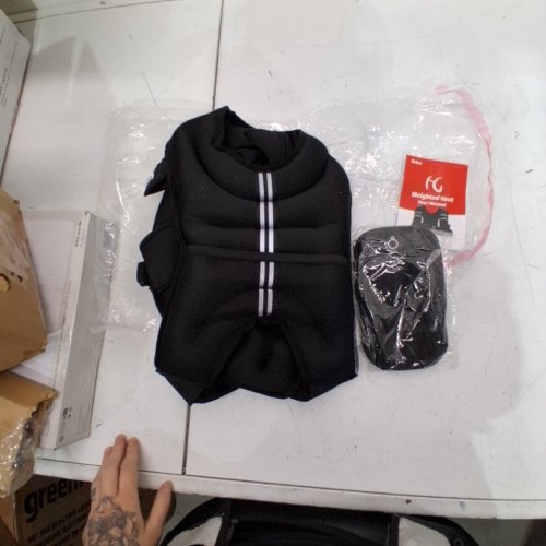 ZELUS WEIGHTED VEST - 20LBS - BLACK image 2