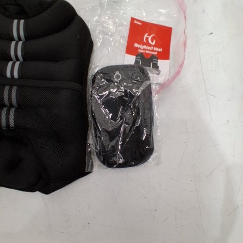 ZELUS WEIGHTED VEST - 20LBS - BLACK image 3