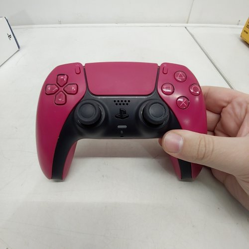 SONY DUALSENSE WIRELESS CONTROLLER - PLAYSTATION 5 (PS5) CONTROLLER - COSMIC RED (MODEL: CFI-ZCT1W) image 2