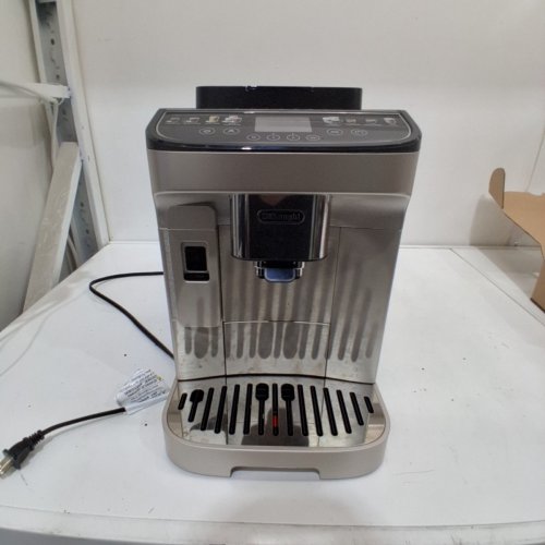 DELONGHI MAGNIFICA DUO AUTOMATIC ESPRESSO MACHINE, MILK FROTHER, 20 ONE-TOUCH RECIPES - SILVER - (MODEL:ECAM33080SXB) image 3