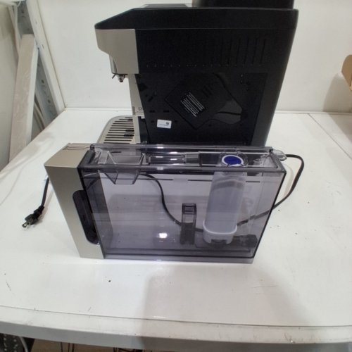 DELONGHI MAGNIFICA DUO AUTOMATIC ESPRESSO MACHINE, MILK FROTHER, 20 ONE-TOUCH RECIPES - SILVER - (MODEL:ECAM33080SXB) image 8
