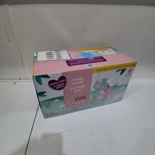 12PK PARENT'S CHOICE FRESH SCENT BABY WIPES - 12PK = 1200 WIPES TOTAL image 3