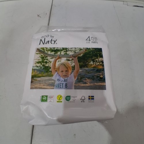 22PK ECO BY NATY PREMIUM ECO FRIENDLY DISPOSABLE BABY DIAPERS FOR SENSITIVE SKIN - SIZE 4 image 3