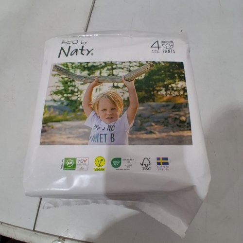 22PK ECO BY NATY PREMIUM ECO FRIENDLY DISPOSABLE BABY DIAPERS FOR SENSITIVE SKIN - SIZE 4 image 4
