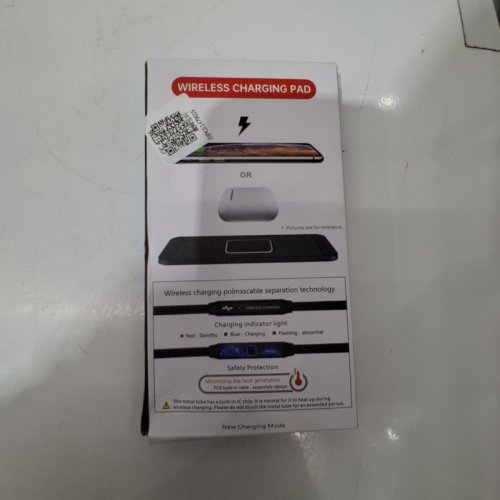 CAR ANTI-SLIP WIRELESS FAST CHARGING PAD - UNIVERSAL, 15W - BLACK (MODEL : C1PAD) image 3